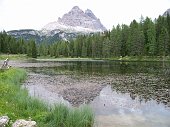 50 Lago Antorno e due delle Tre Cime